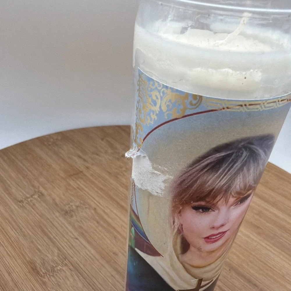 Taylor Swift Saint Prayer Candle 8